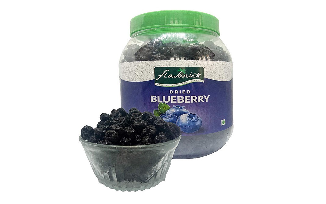 Flavourlite Dried Blueberry    Plastic Jar  750 grams